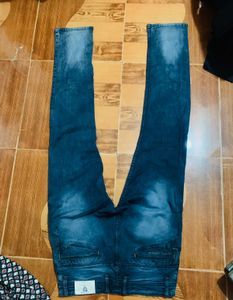 Dark Blue Denim Jeans