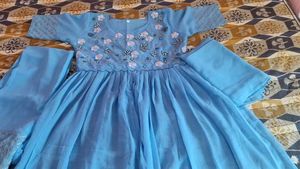 Elegant Blue Kurta Set