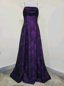 Elegant Purple Gown