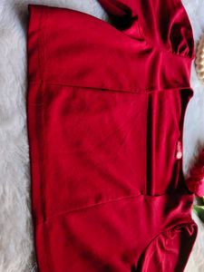 Elegant Red Top