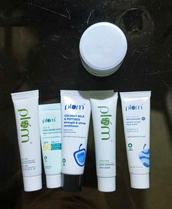 Facewash, Sunscreen, Night Cream, Conditioner, ..