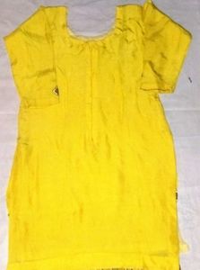 Yellow Silk Suite Khadhi