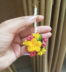 Haldi Floral Jewellery