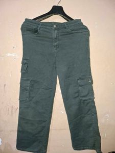 Olive Green Cargo Pants