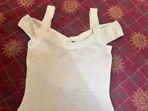 Off-Shoulder Bodycon Mini Dress