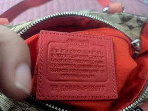 Coach Signature Handbag