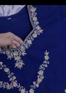 Kashmiri Kadhai Short Kurti