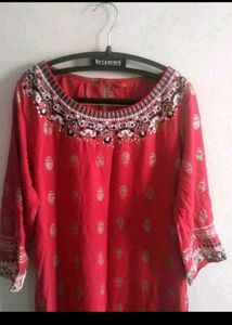 W embellished kurta