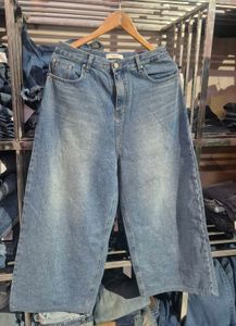 Korean Wide Leg Denim Jeans