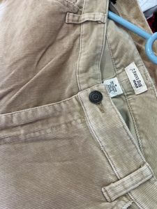 Khaki Corduroy Pants- Worn Once
