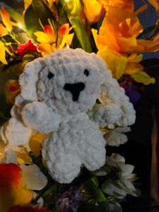 Adorable Handmade Crochet Bunny Plushie
