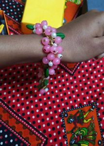 Pink &amp; Green and white