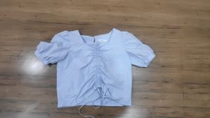 Women&#39;s Blue Active Wear Blouse