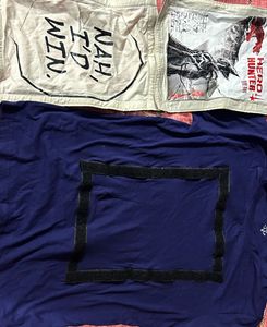 Customizable Velcro T-Shirt with Patches