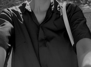 Black button up shirt