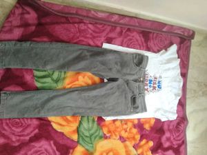 Boys' Outfit: Shirt &amp; Pants Set