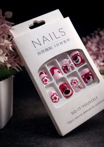 Cute Bear Press-On Nail Set