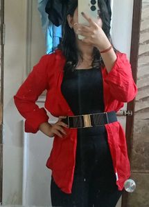 Arrow Red Long Shirt