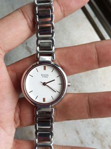 Titan Raga Orignal White Dial Analog Women's Watch