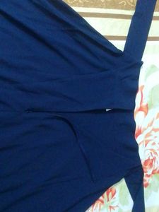 Navy Blue Elegant long skirt
