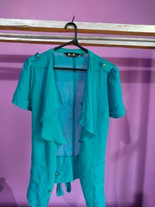 Casual Short Sleeve Blouse For Women