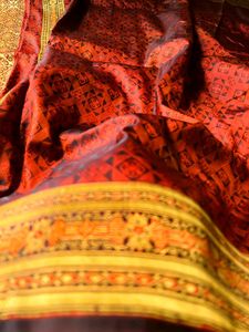 100% Pure Mulberry Silk Jamavar Himroo Saree