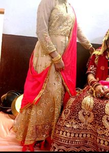 Elegant Ethnic front cut Gown