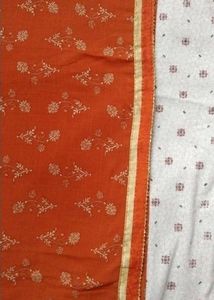Floral Orange Pant Suit