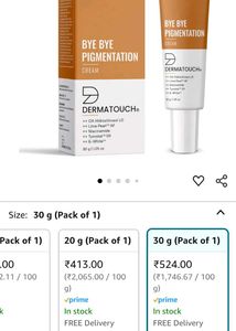 Dermatouch Bye By pigmentation and Hyalugel