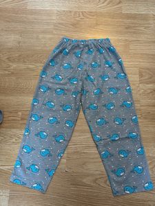 Whale Print Pajama Set