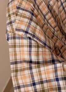 Plaid Button-Down Shirt