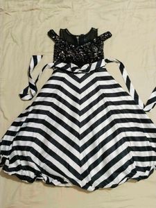 Sparkly Chevron Party Dress
