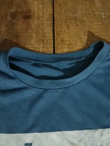 Blue Motorcycle Graphic Tee