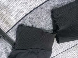 Black And Grey Zipper
