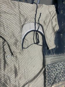 Elegant Sleevless Stich Kurti With Duppta