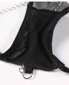 Mesh &amp; Chain Detail Panty