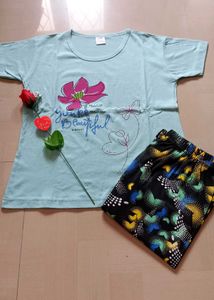 Combo Of 2 - Girls Casuals/ Night Wear