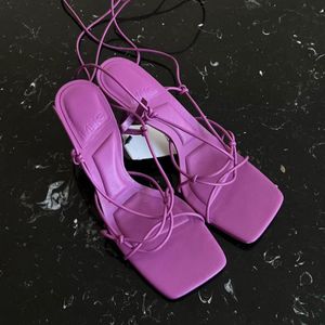 Mango Purple Solid Mid-top Block Gladiator