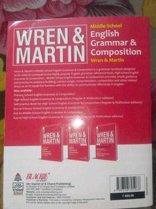 Wren &amp; Martin English Grammar Book