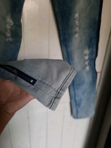New  Zip Pattern Jeans For Women