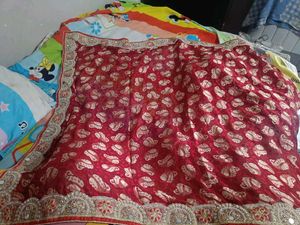 Elegant Embroidery Saree with Blouse