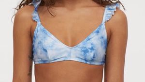 • “Ocean hues, summer moods Bra  ☀️”