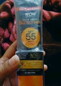 Wow Skin Science Sunscreem #SPF 55