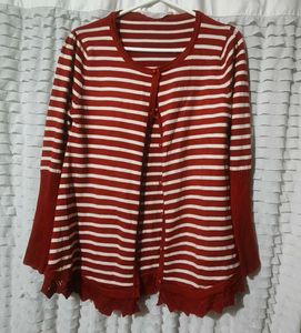 Striped Knit Cardigan