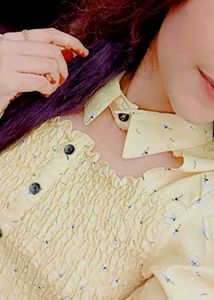 Yellow Crop Top