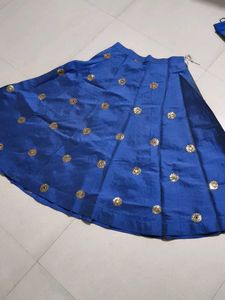 Elegant Blue Ethnic Lehenga Choli