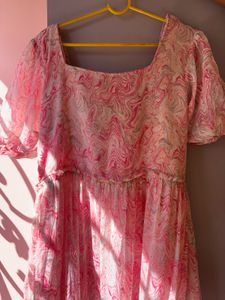 Maxi Dress Floral Printed From Myntra