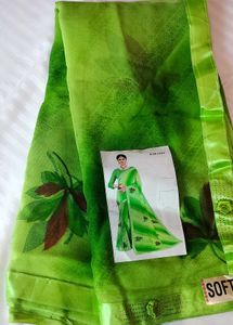 SHADED GREEN SAREE