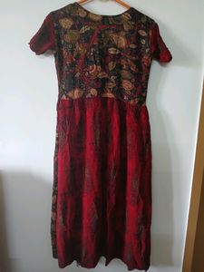 Boho Print Midi Dress