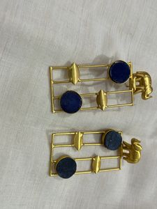 18K Plated Contemporary Earrings